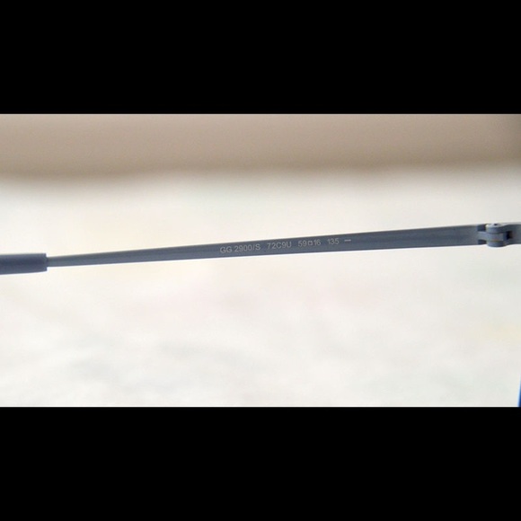 NWT Authentic Gucci Men Mirror Sunglasses - Picture 6 of 7